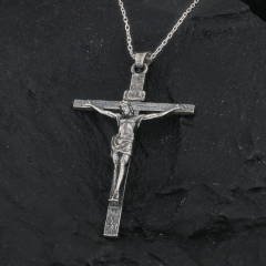 Jesus on the Cross - Sterling Silver