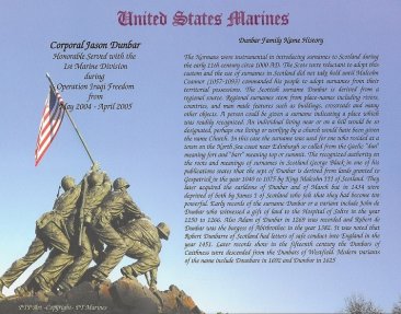 marine corps plaques