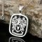 Coat of Arms Pendant - Square Style