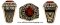 marine corps ring with red stone