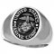 silver marine corps signet rings, can be engraved.