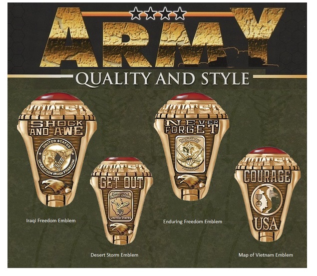 deployment gifts & campaign rings