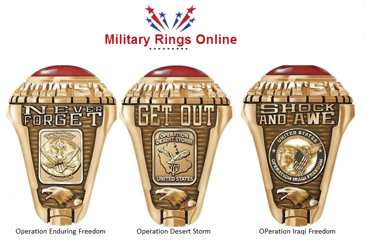 deployment rings for military soldiers